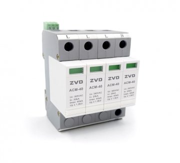 三相四線的浪涌保護(hù)器，可以接單相電的兩相嗎？